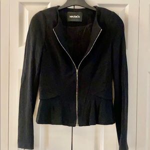 Max&Co Peplum Zipped up Blazer